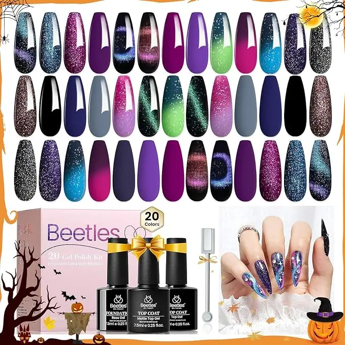 Beetles 24Pcs Gel Nail Polish Kit 20-28