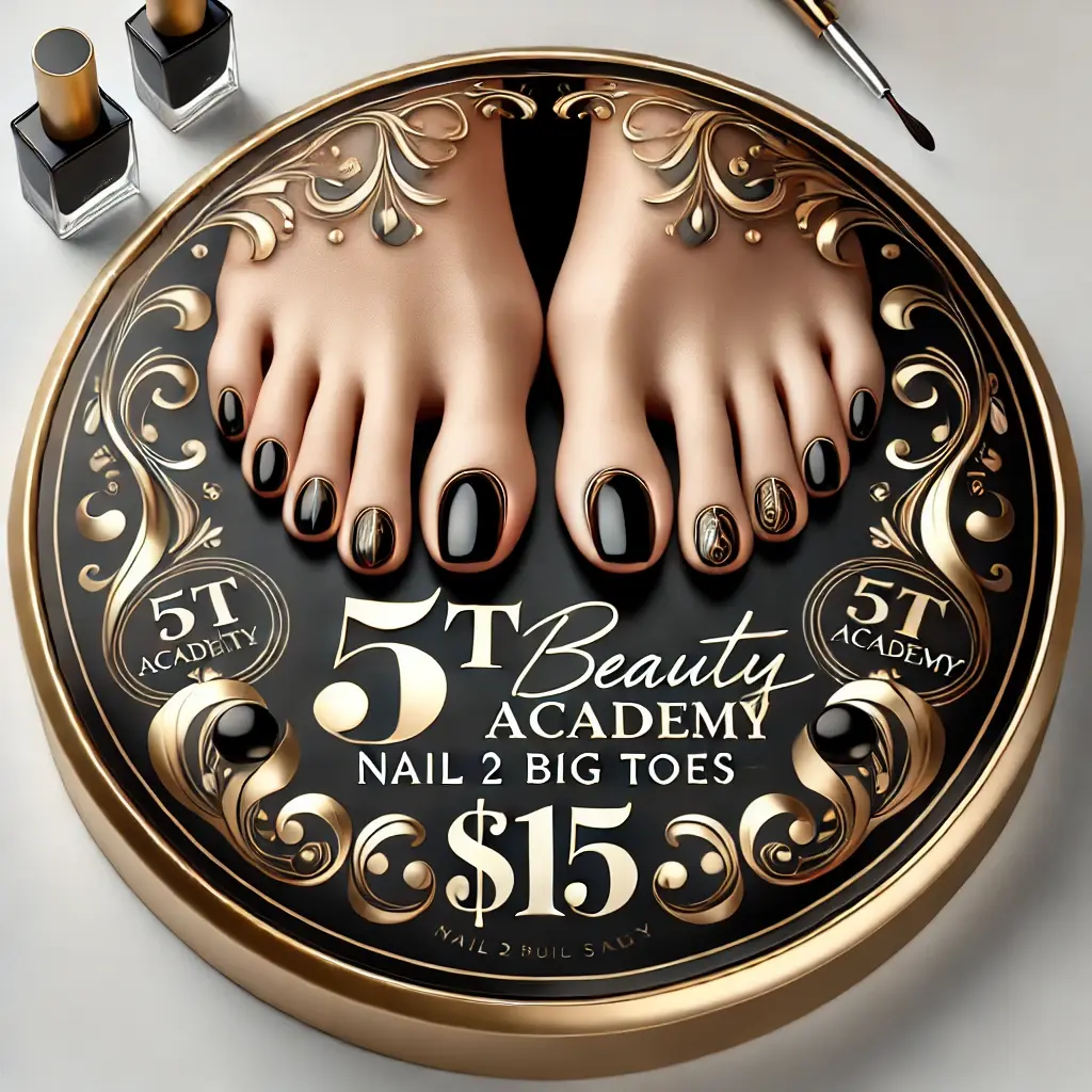 Full Set on 2 Big Toes