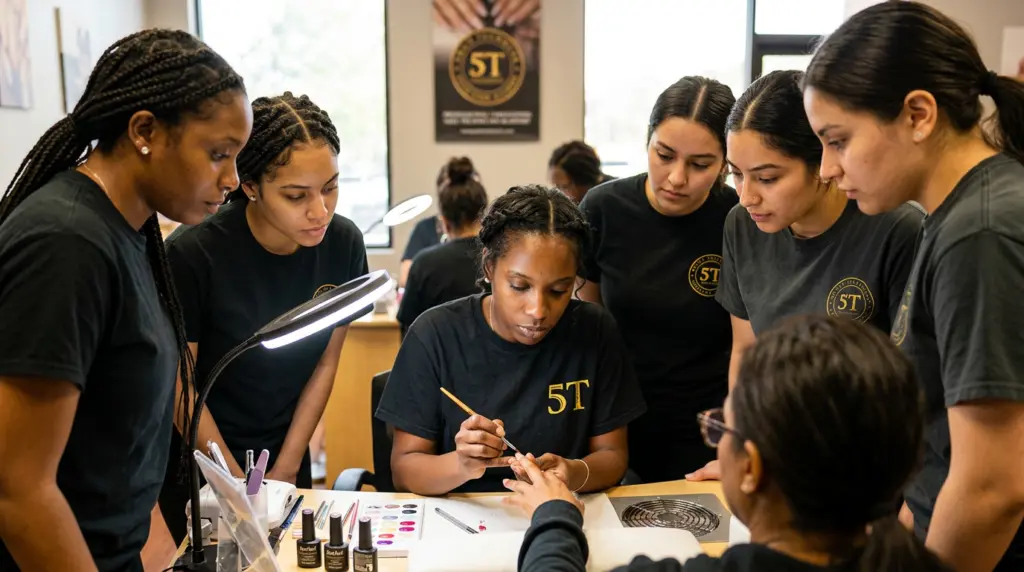 nail technician school