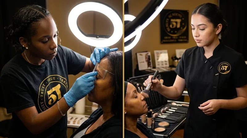 Comprehensive Brow Training and Professional Makeup Artistry