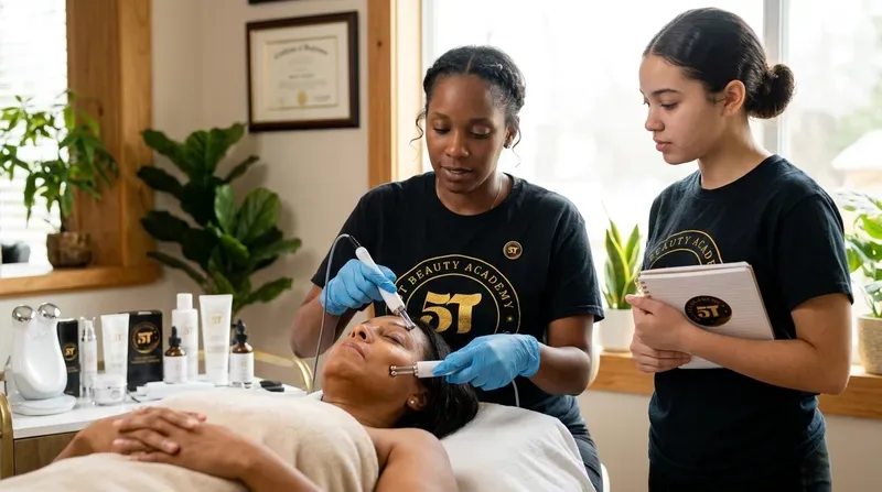 Transitioning to a Licensed Professional: 5T Beauty Academy Courses