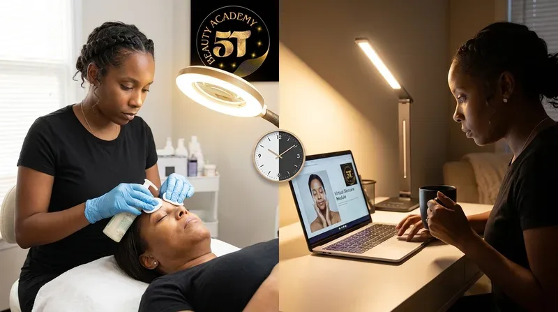 Flexible Schedules: Part-Time Esthetician School and Online Options